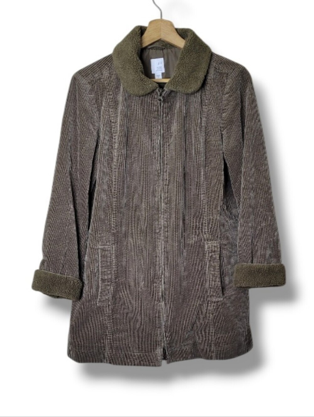 J. Jill Heritage Tumbled Corduroy Coat Size S